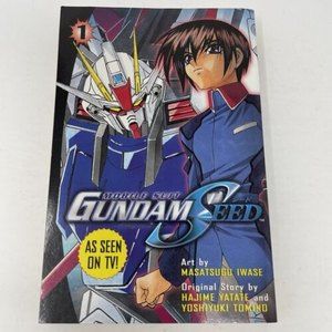 Mobile Suit Gundam Seed 1 Manga Book by Hajime Yatate & Yoshiyuki Tomino